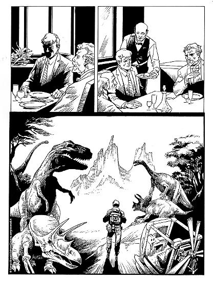 Martin Mystère 2020 - Art by Giovanni Nisi.