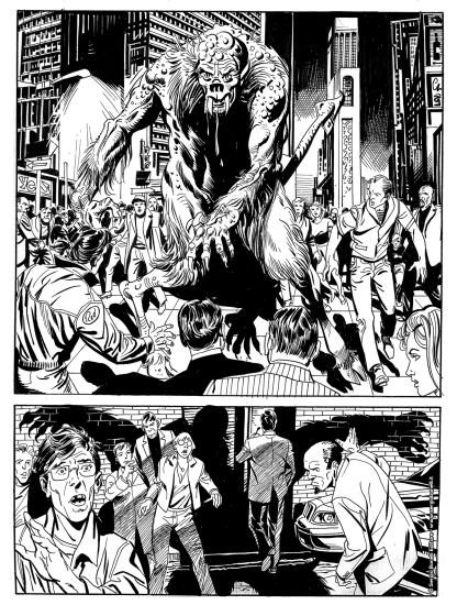 Martin Mystère 2020 - Art by Paolo Ongaro.