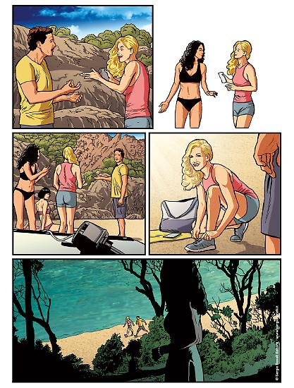 Martin Mystère 2020 - Art by Alfredo Orlandi, colors by Daniele Rudoni e Francesca Tomaghelli.