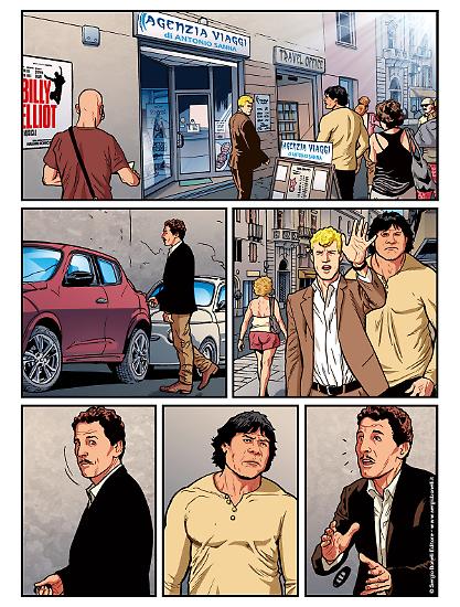 Martin Mystère 2020 - Art by Alfredo Orlandi, colors by Daniele Rudoni e Francesca Tomaghelli.