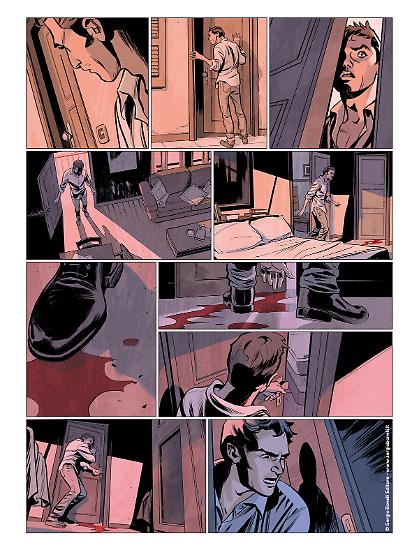 Anteprima Audace 2020 - "Zardo", tavola illustrata da Emiliano Mammucari.