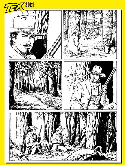 2021 Preview - Tex Willer by Pasquale Del Vecchio