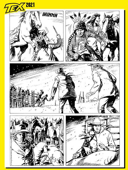 2021 Preview - Tex Willer by Pasquale Del Vecchio