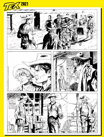 2021 Preview - Tex Willer by Fabio Valdambrini