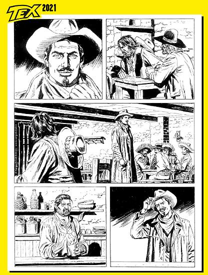2021 Preview - Tex Willer by Fabio Valdambrini