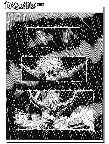 Dragonero 2021 - Art by Alessandro Bignamini.