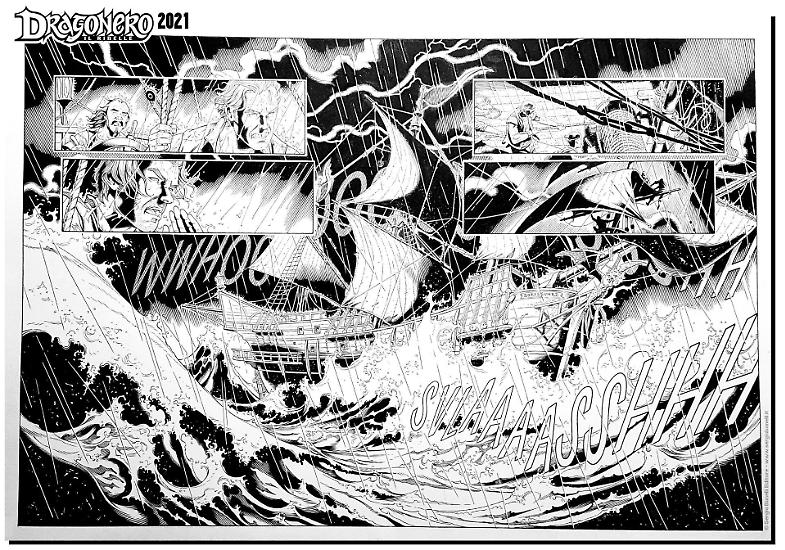Dragonero 2021 - Art by Alessandro Bignamini.