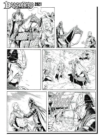 Dragonero 2021 - Art by Alessandro Bignamini.