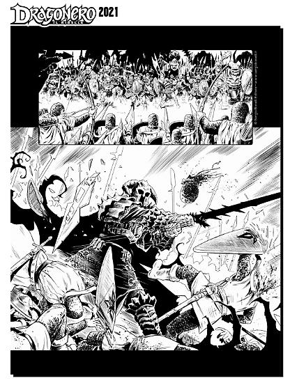 Dragonero 2021 - Art by Alex Massacci.
