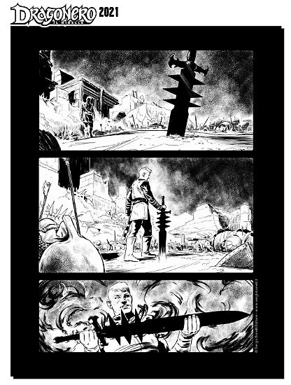 Dragonero 2021 - Art by Alex Massacci.
