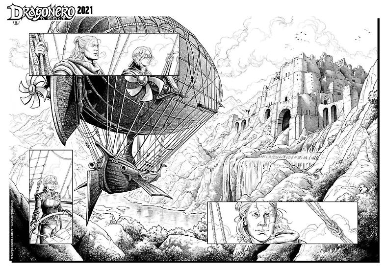 Dragonero 2021 - Art by Antonella Platano.