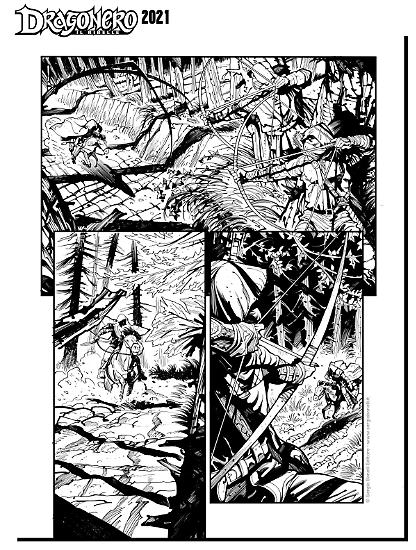 Dragonero 2021 - Art by Emanuele Gizzi.