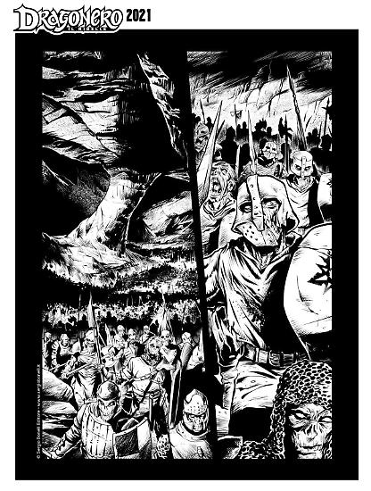 Dragonero 2021 - Art by Fabio Babich.