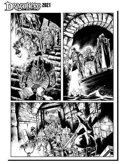 Dragonero 2021 - Art by Fabrizio Galliccia.