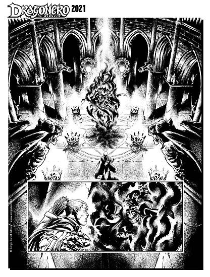 Dragonero 2021 - Art by Fabrizio Galliccia.