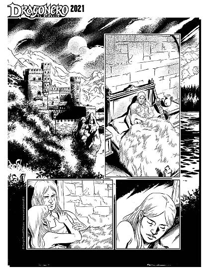 Dragonero 2021 - Art by Fabrizio Galliccia.