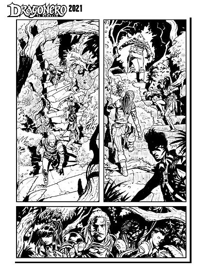 Dragonero 2021 - Art by Giuseppe Matteoni.