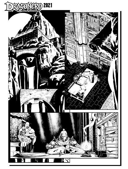 Dragonero 2021 - Art by Giuseppe Matteoni.