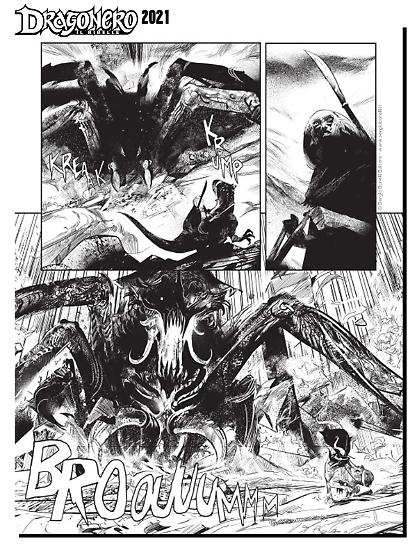Dragonero 2021 - Art by Lorenzo Nuti.