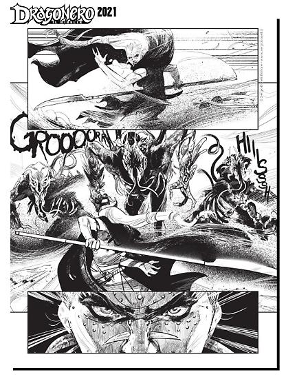 Dragonero 2021 - Art by Lorenzo Nuti.