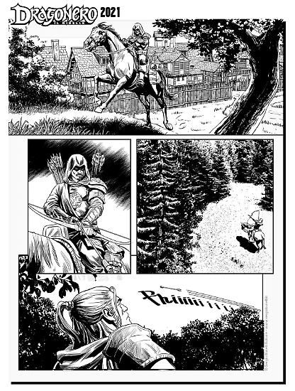 Dragonero 2021 - Art by Luca Bonessi.