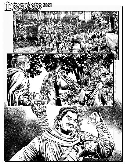 Dragonero 2021 - Art by Luca Bonessi.