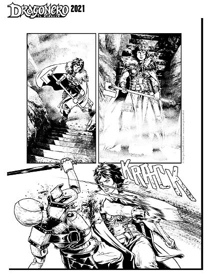 Dragonero 2021 - Art by Luca Malisan.