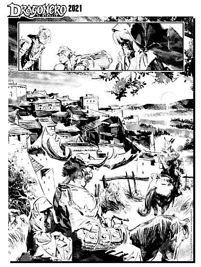 Dragonero 2021 - Art by Manolo Morrone.