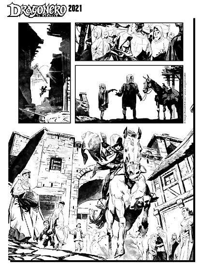 Dragonero 2021 - Art by Manolo Morrone.