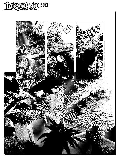 Dragonero 2021 - Art by Salvatore Porcaro.
