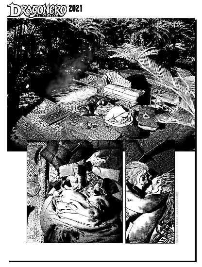 Dragonero 2021 - Art by Salvatore Porcaro.