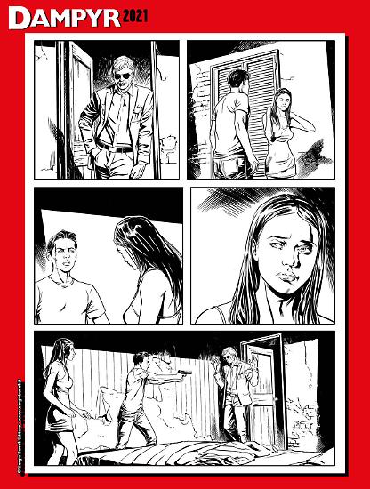 Dampyr 2021 - Art by Andrea Del Campo.