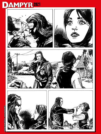 Dampyr 2021 - Art by Stefano Andreucci.