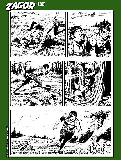 Zagor 2021 - Art by Marco Verni.