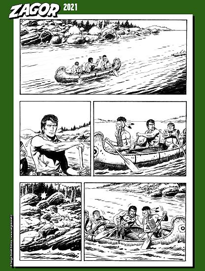 Zagor 2021 - Art by Marco Verni.