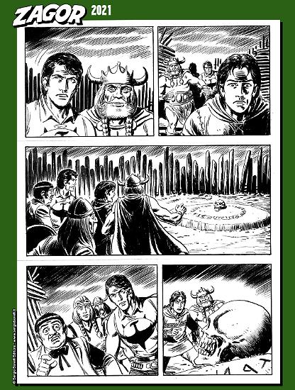 Zagor 2021 - Art by Gianni Sedioli & Marco Verni.