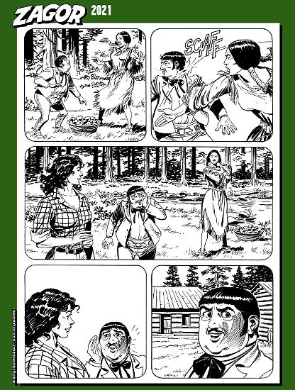 Zagor 2021 - Art by Stefano Voltolini.