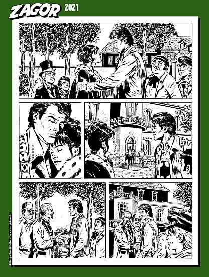 Zagor 2021 - Art by Raffaele Della Monica.