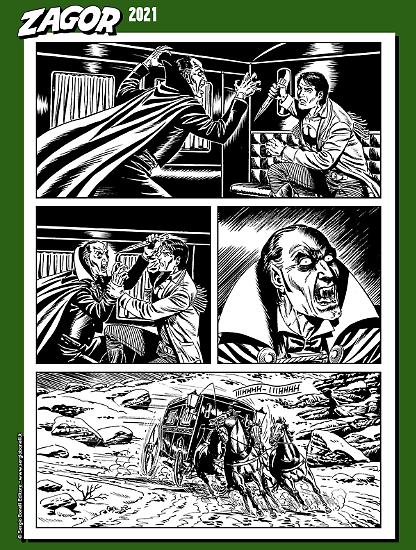 Zagor 2021 - Art by Walter Venturi.