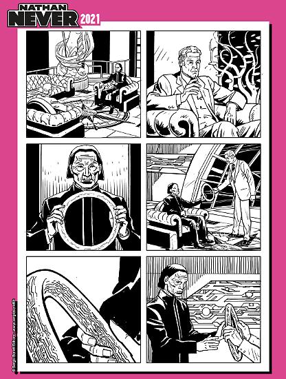 Nathan Never 2021 - Art by Germano Bonazzi.