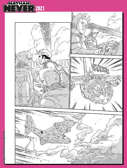 Nathan Never 2021 - Art by Massimo Dall'Oglio.