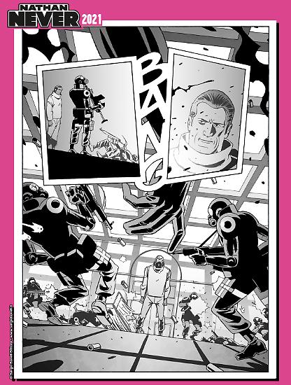 Nathan Never 2021 - Art by Onofrio Catacchio.