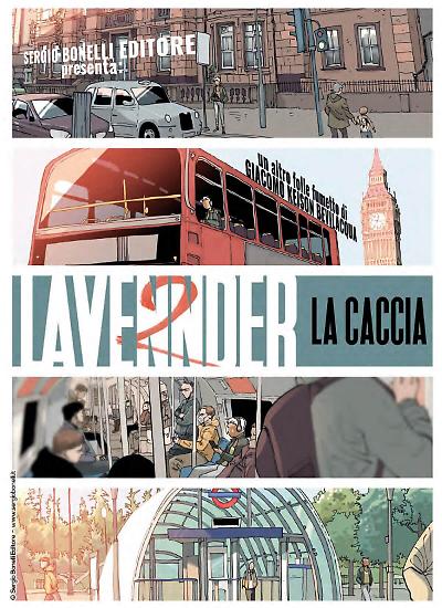 Una tavola di Giacomo Bevilacqua da "Lavennder 2. La caccia". 