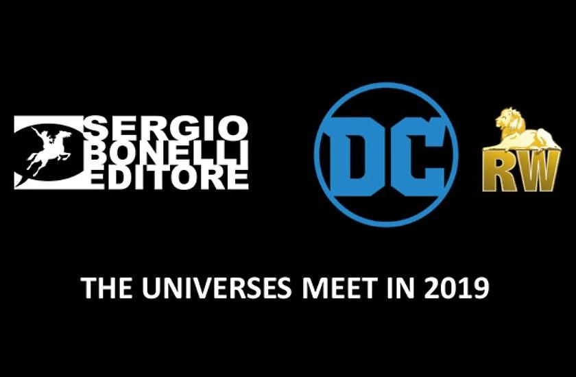 Sergio Bonelli Editore and DC with RW Edizioni announce a Ground-Breaking Partnership.